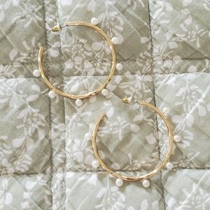 Lilly Pulitzer hoop earrings